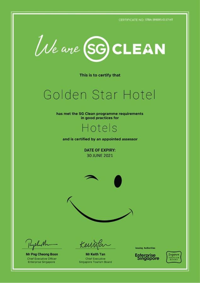 Golden Star Hotel Singapura Exterior foto